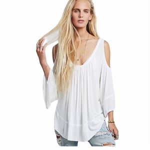 white free people top